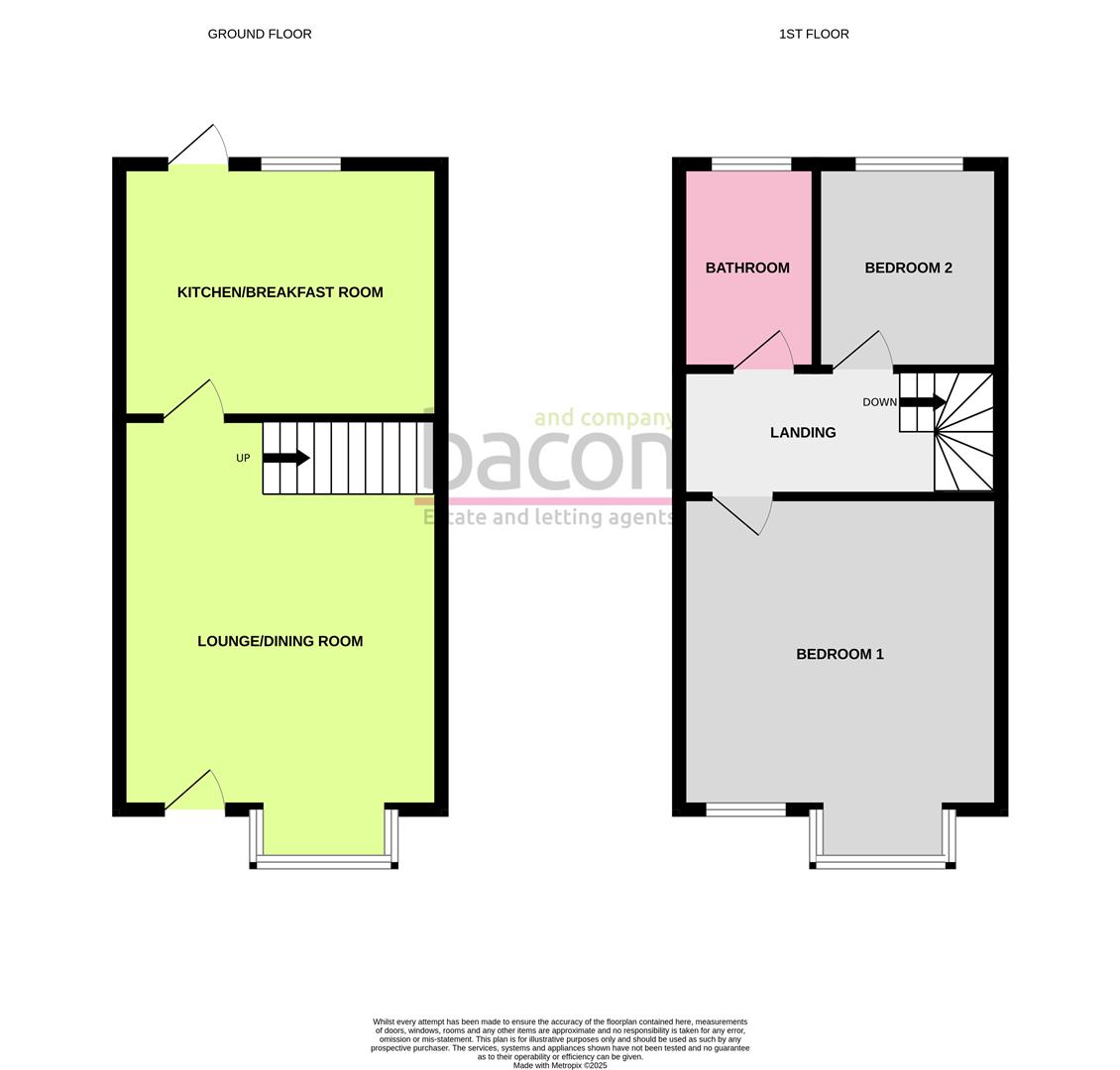 Floor Plan | House - End Terrace | Upper High Street, Worthing, BN11 | Sold - Subject to Contract